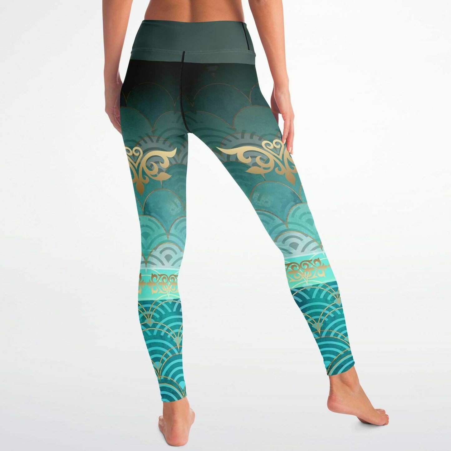 Yoga Leggings - Mermaid Asia