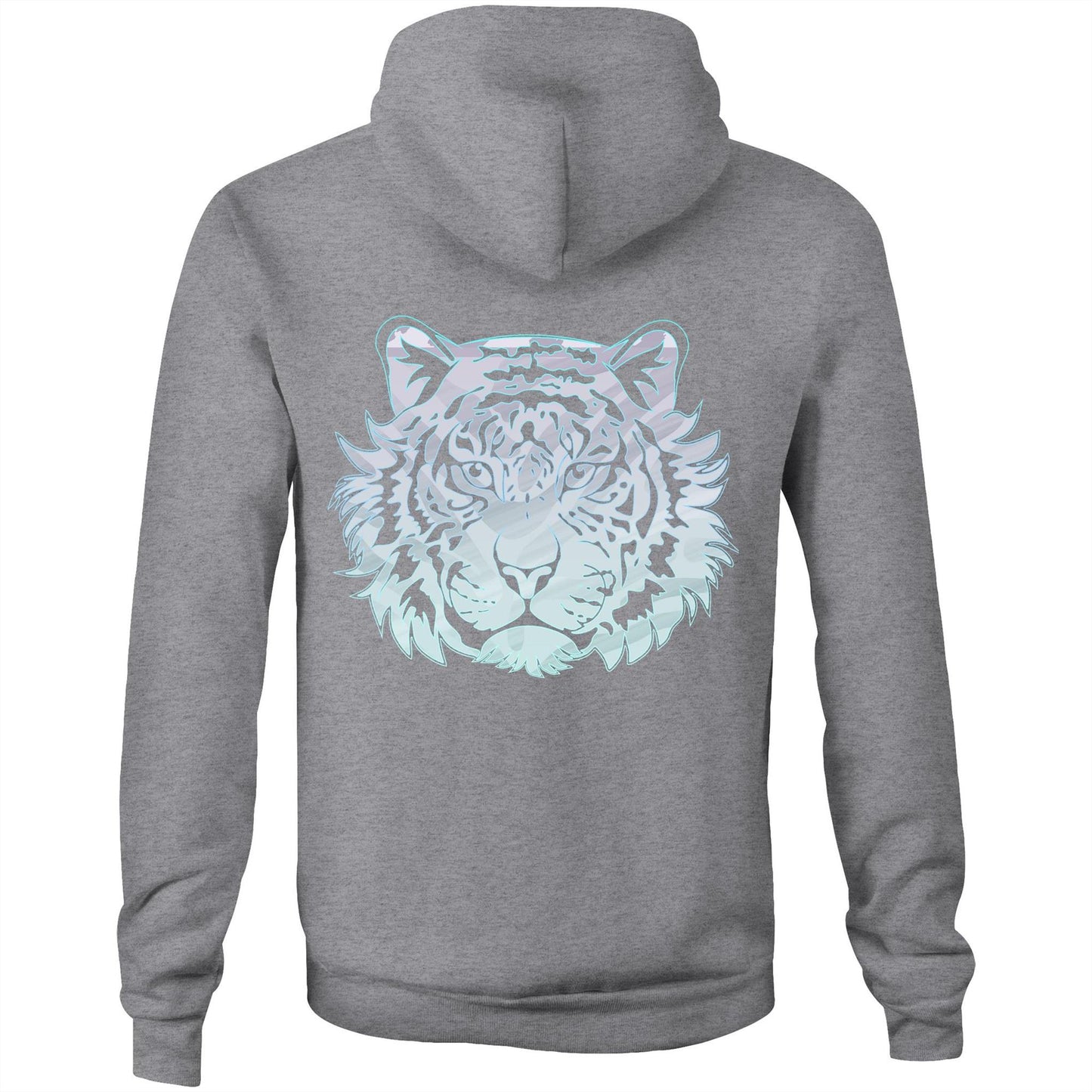 Unisex Eco-Enviro-Friendly and Ethically Sourced Aussie Hoodie Ice Tiger