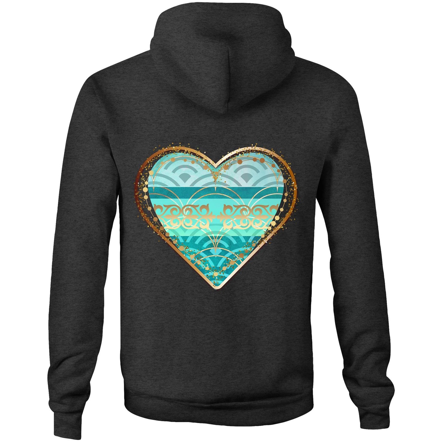 Unisex Eco-Enviro-Friendly and Ethically Sourced Aussie Hoodie Mermaid Asia