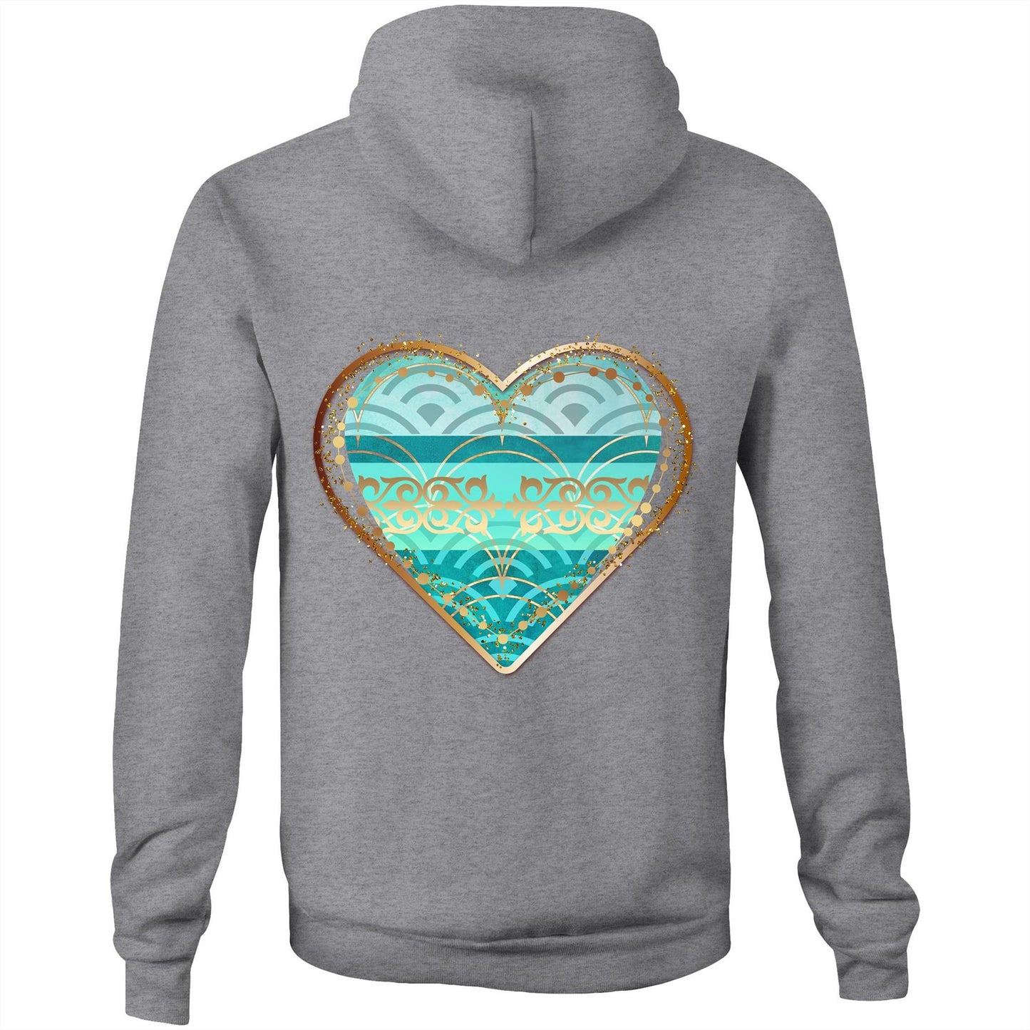 Unisex Eco-Enviro-Friendly and Ethically Sourced Aussie Hoodie Mermaid Asia