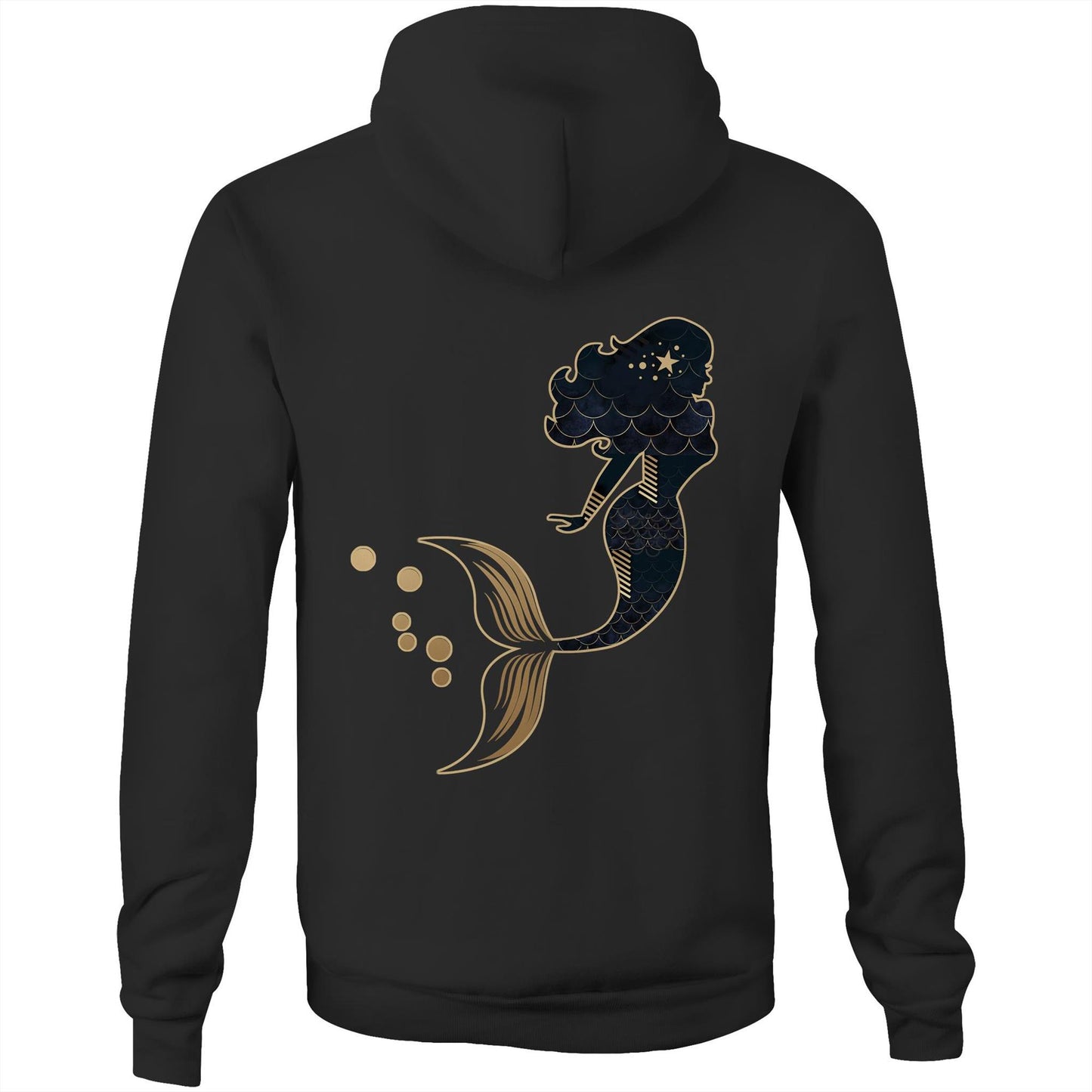 Unisex Eco-Enviro-Friendly and Ethically Sourced Aussie Hoodie Mermaid Pearl T