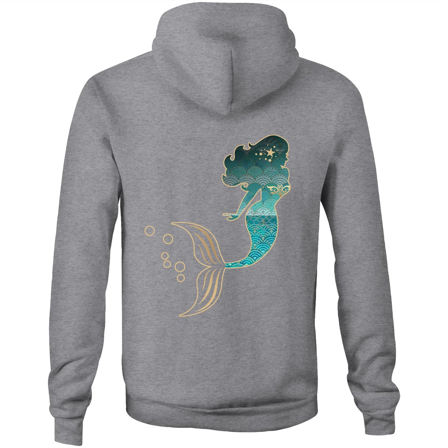 Unisex Eco-Enviro-Friendly and Ethically Sourced Aussie Hoodie Mermaid Asia T