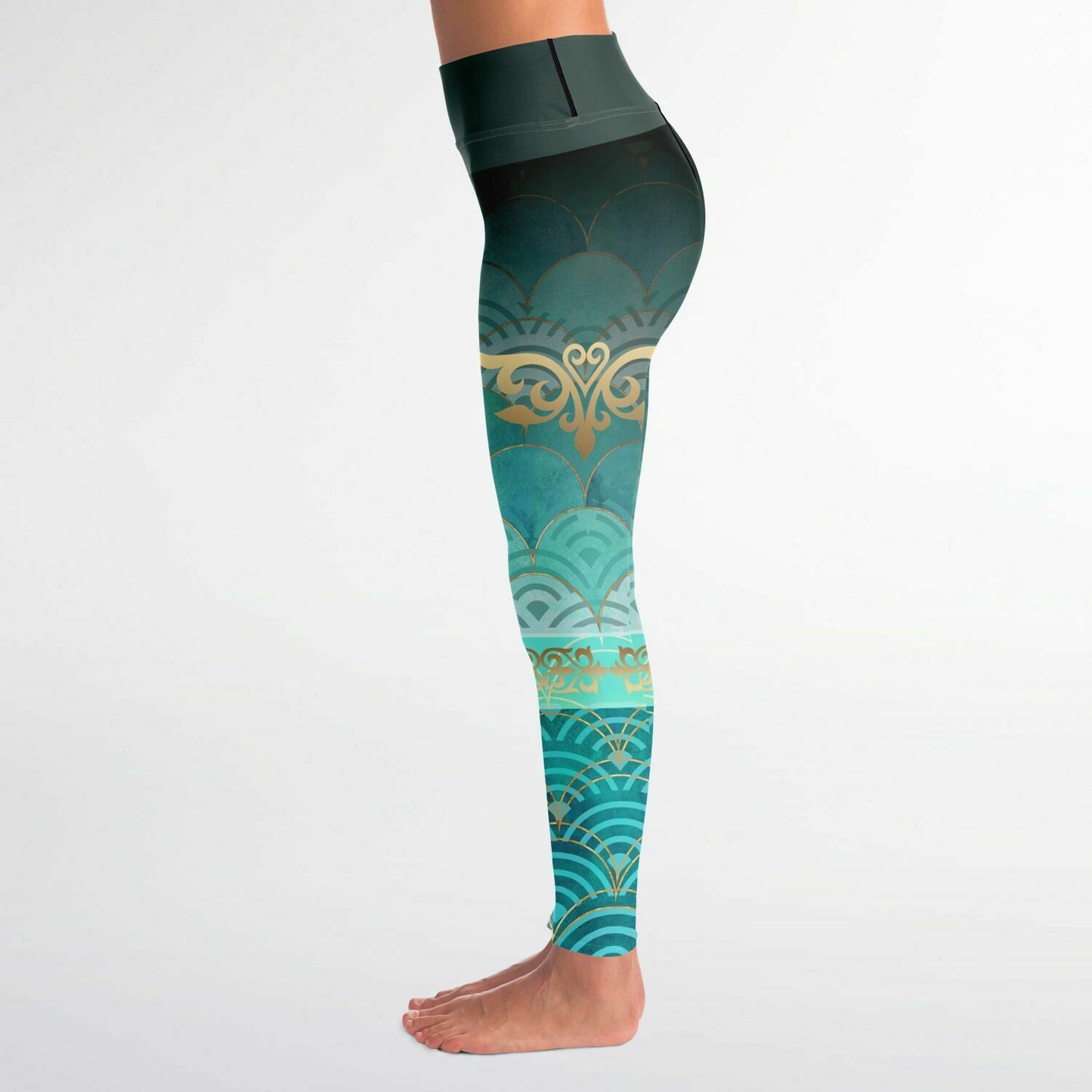 Yoga Leggings - Mermaid Asia