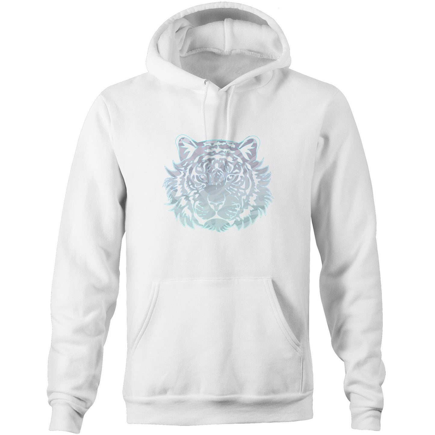 Unisex Eco-Enviro-Friendly and Ethically Sourced Aussie Hoodie Ice Tiger