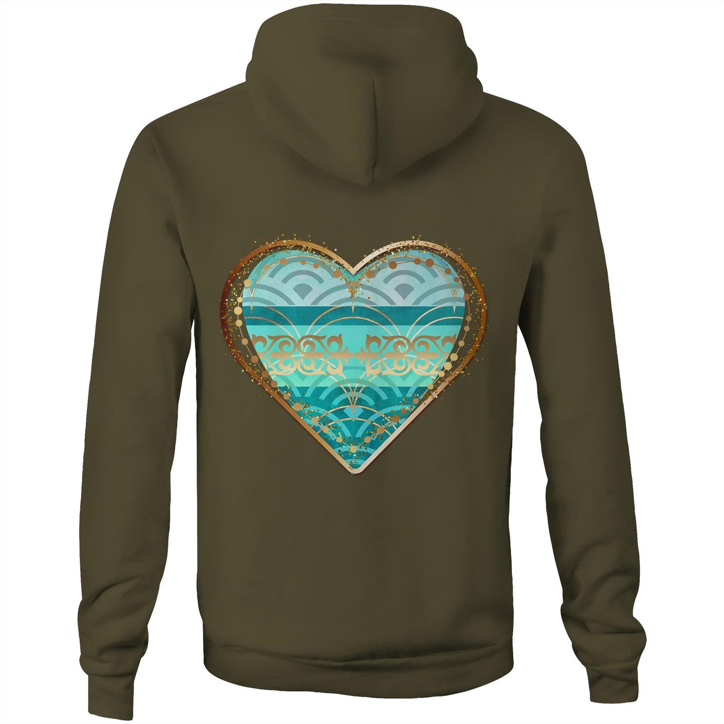 Unisex Eco-Enviro-Friendly and Ethically Sourced Aussie Hoodie Mermaid Asia