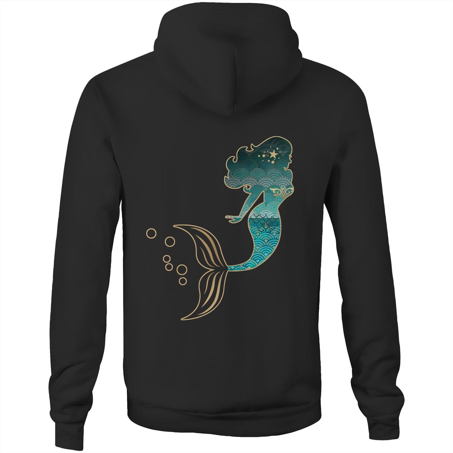 Unisex Eco-Enviro-Friendly and Ethically Sourced Aussie Hoodie Mermaid Asia T