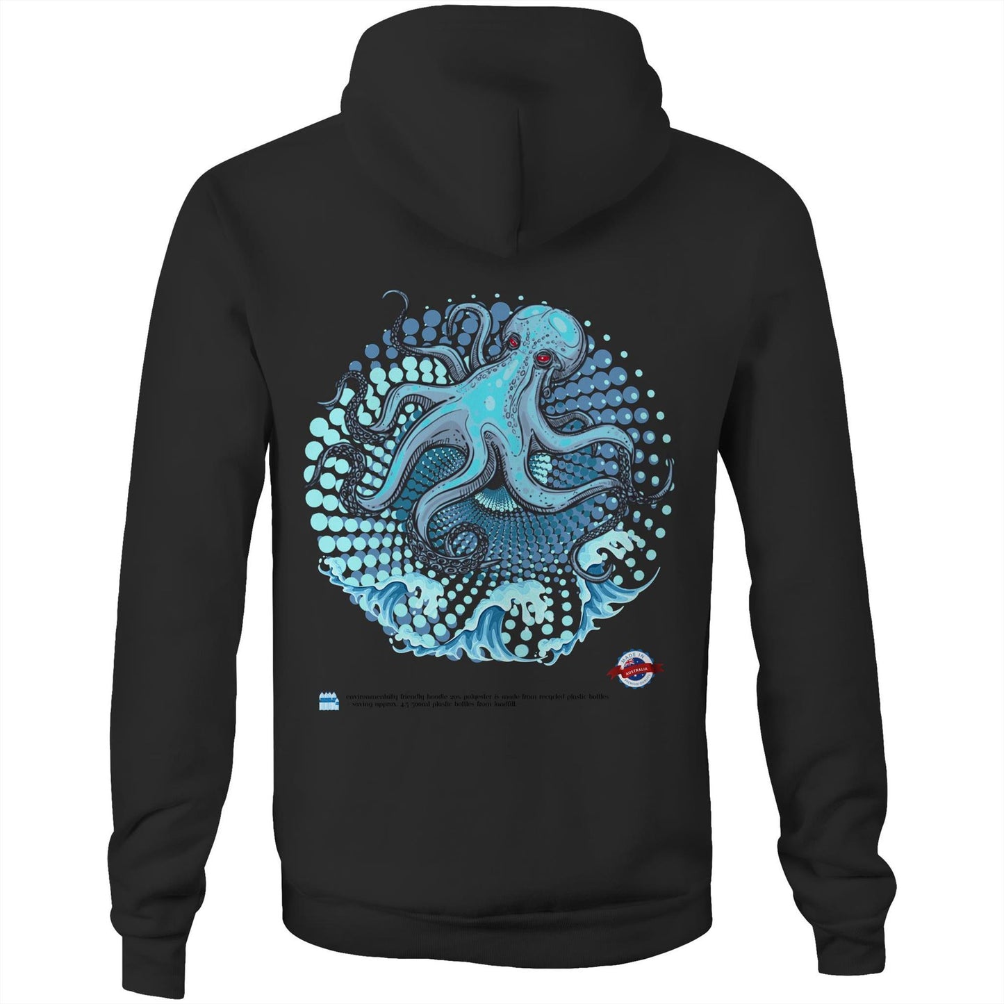 Unisex Eco-Enviro-Friendly and Ethically Sourced Aussie Hoodie OCCY Whisperer <3