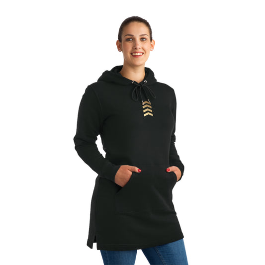 Eco/Enviro Friendly Hoodie Dress Pearl