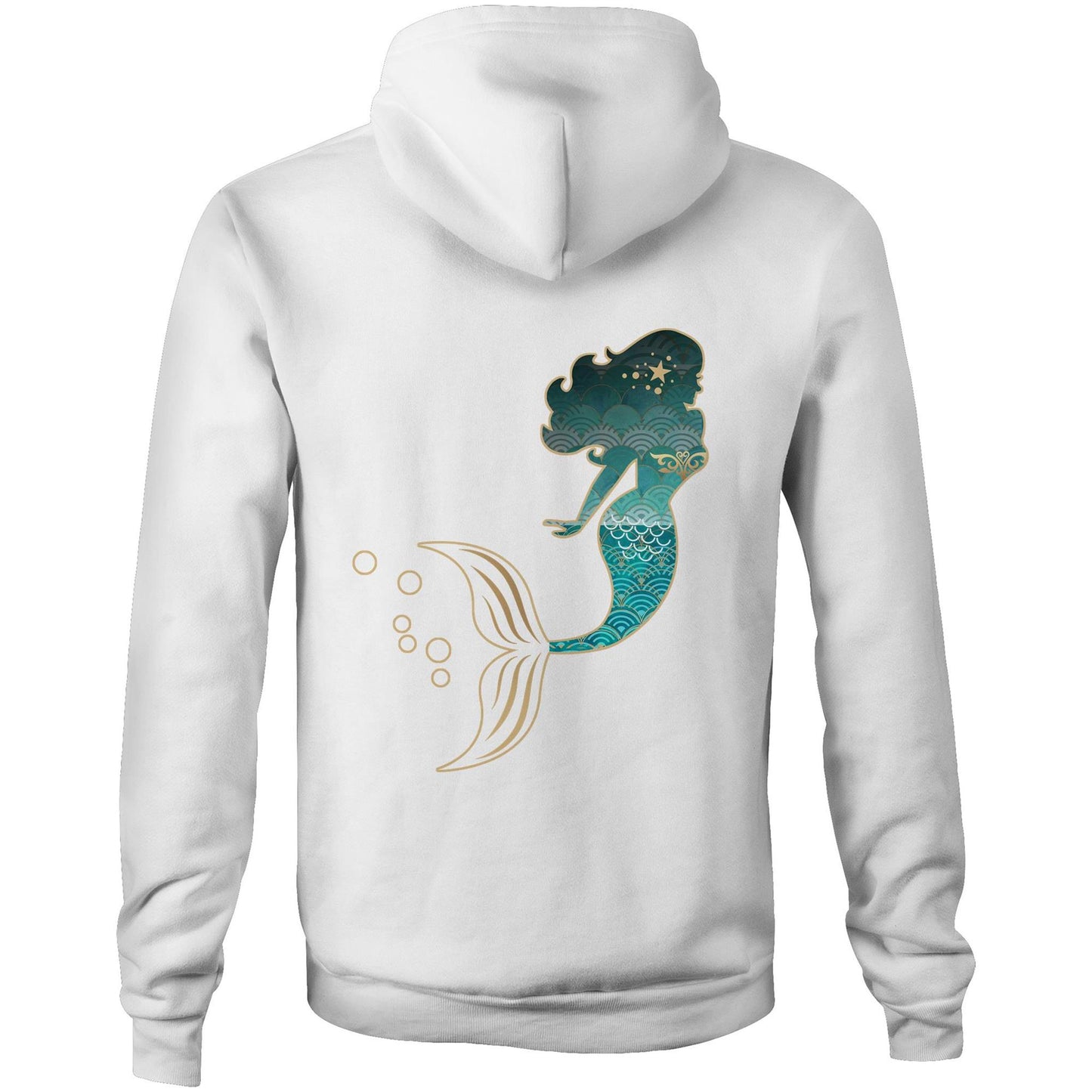 Unisex Eco-Enviro-Friendly and Ethically Sourced Aussie Hoodie Mermaid Asia T