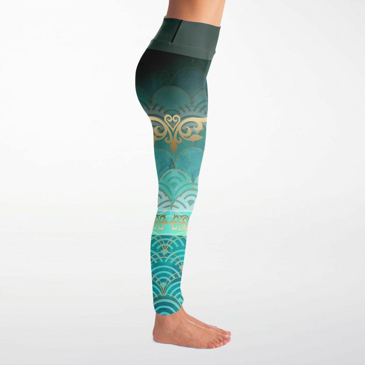 Yoga Leggings - Mermaid Asia