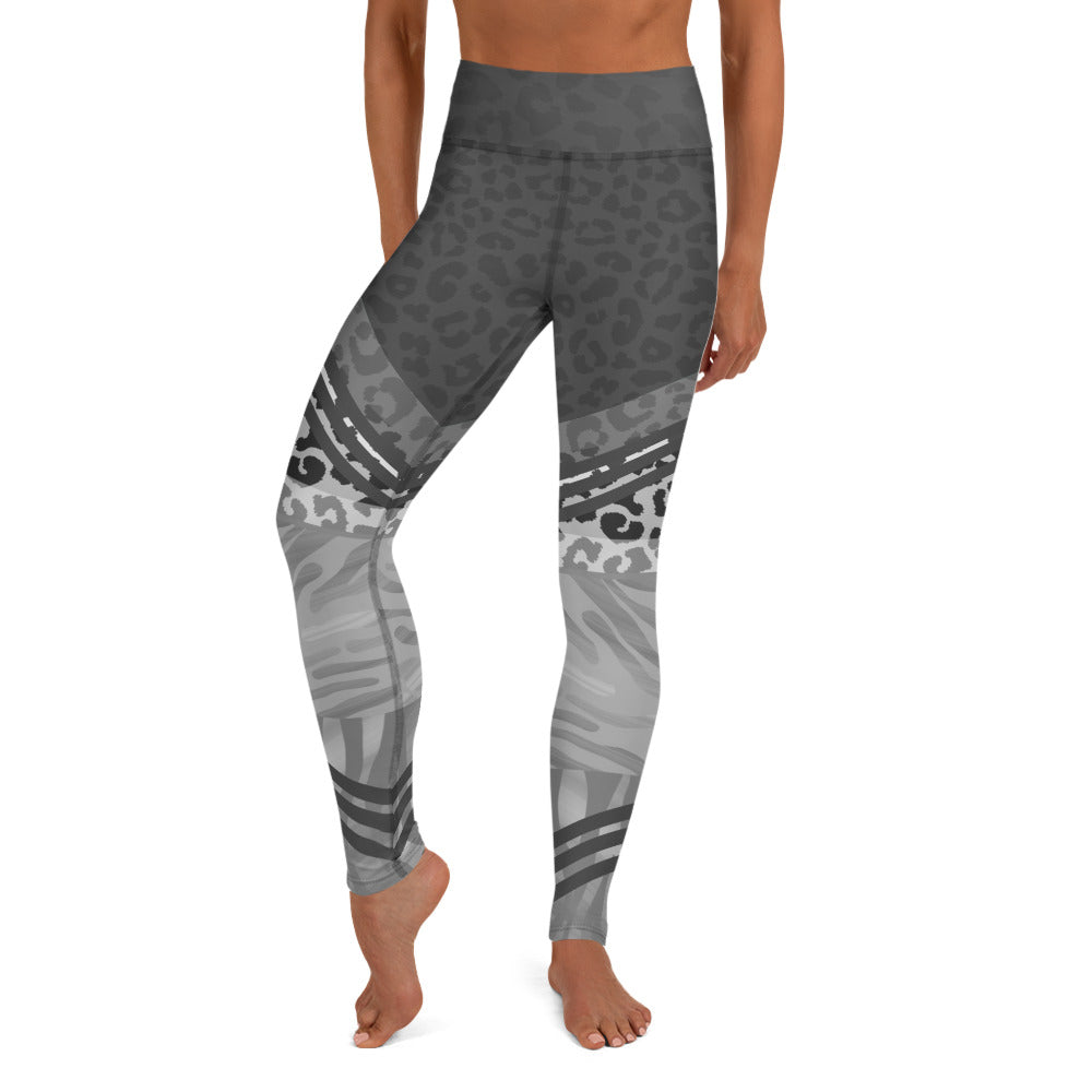 Ice Tiger High Waisted Leggings