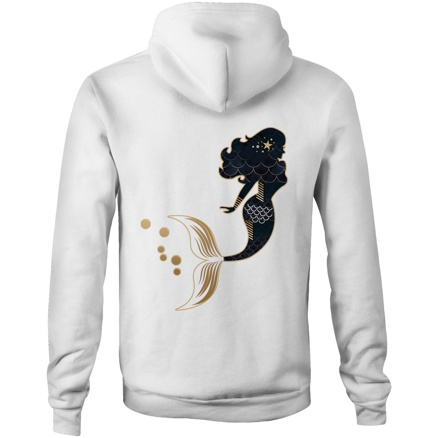 Unisex Eco-Enviro-Friendly and Ethically Sourced Aussie Hoodie Mermaid Pearl T