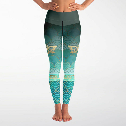 Yoga Leggings - Mermaid Asia