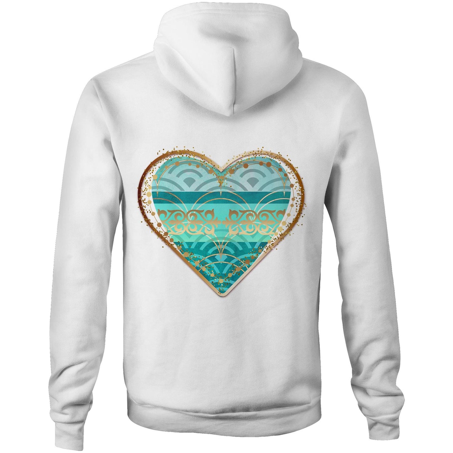 Unisex Eco-Enviro-Friendly and Ethically Sourced Aussie Hoodie Mermaid Asia