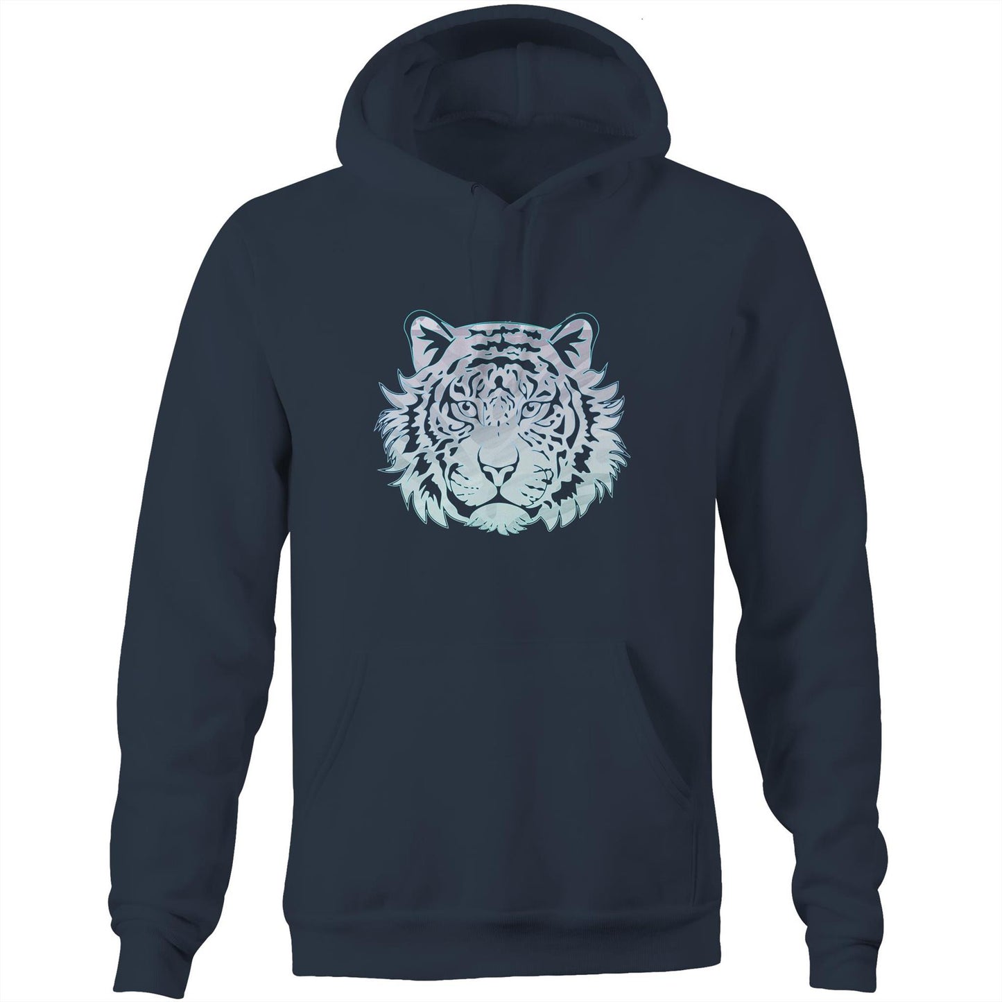 Unisex Eco-Enviro-Friendly and Ethically Sourced Aussie Hoodie Ice Tiger