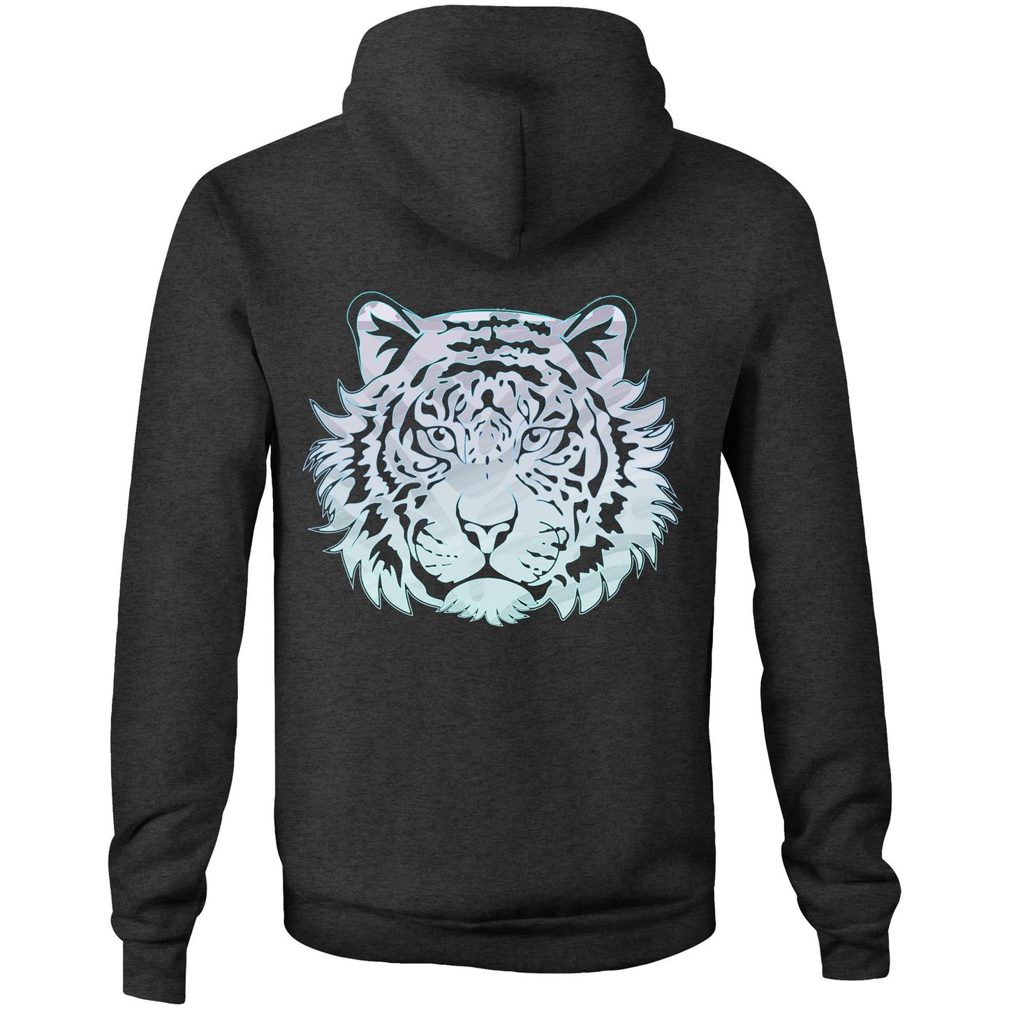 Unisex Eco-Enviro-Friendly and Ethically Sourced Aussie Hoodie Ice Tiger