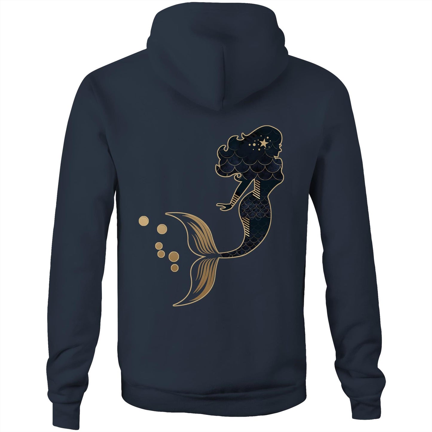 Unisex Eco-Enviro-Friendly and Ethically Sourced Aussie Hoodie Mermaid Pearl T