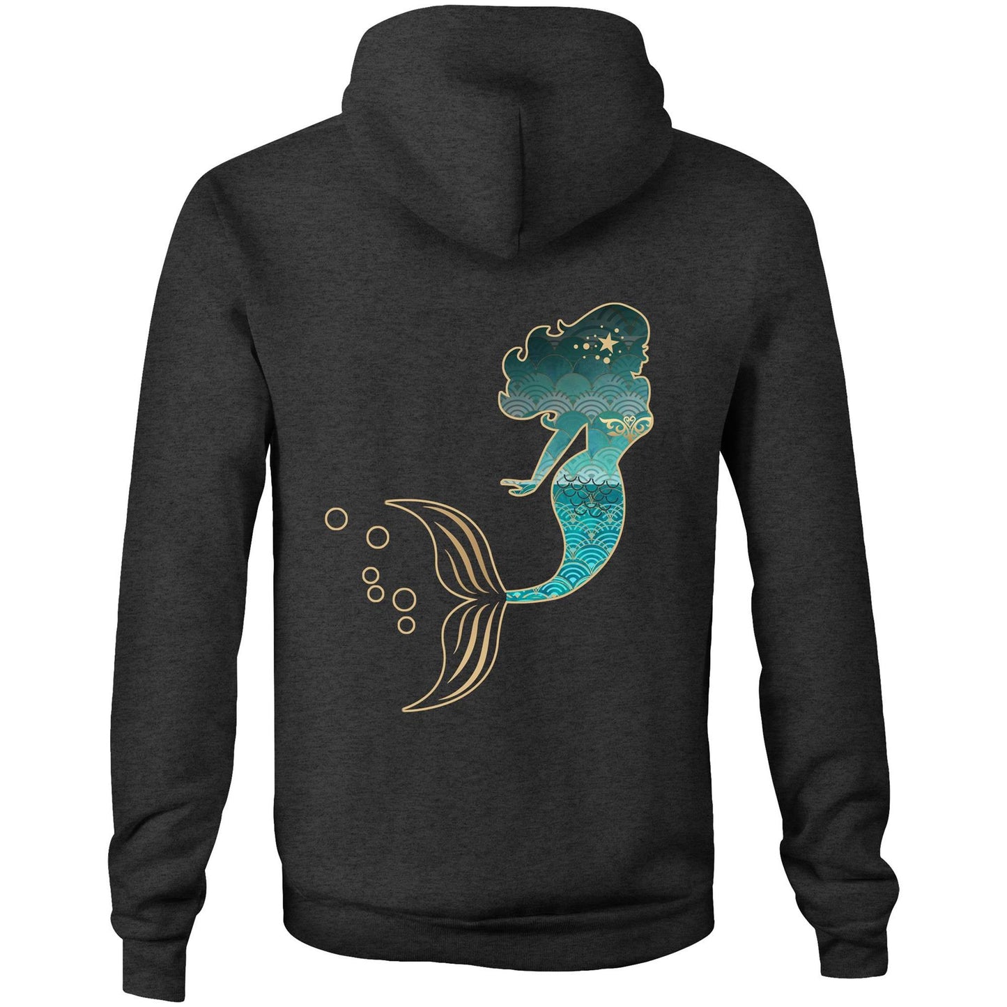 Unisex Eco-Enviro-Friendly and Ethically Sourced Aussie Hoodie Mermaid Asia T