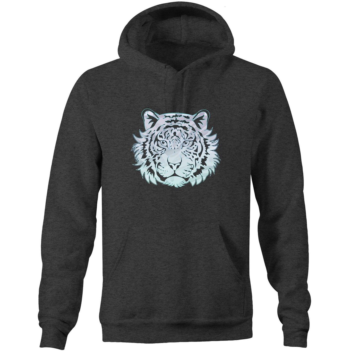 Unisex Eco-Enviro-Friendly and Ethically Sourced Aussie Hoodie Ice Tiger