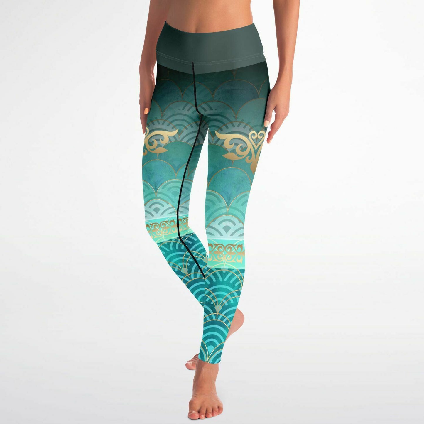 Yoga Leggings - Mermaid Asia