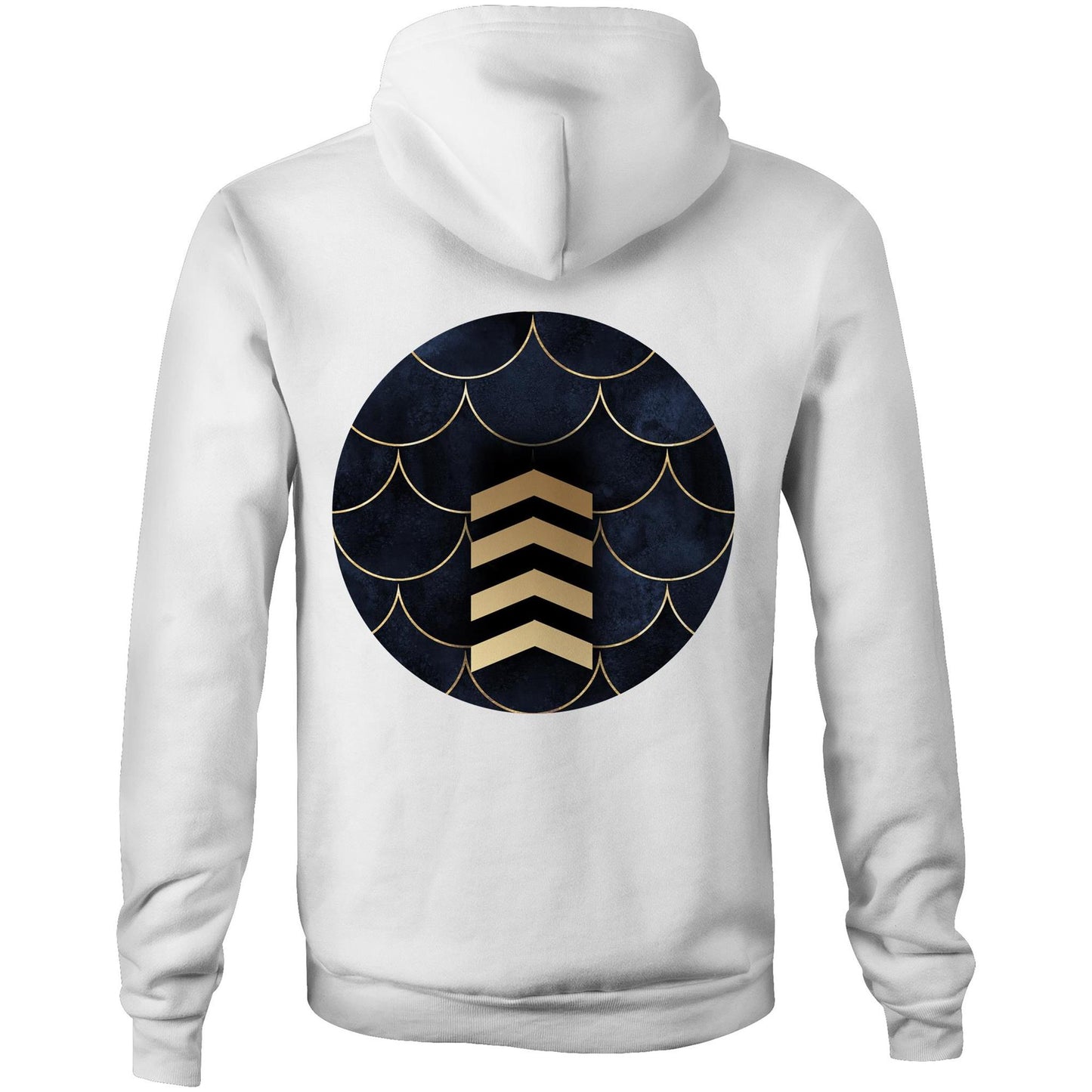 Unisex Eco-Enviro-Friendly and Ethically Sourced Aussie Hoodie Mermaid Pearl