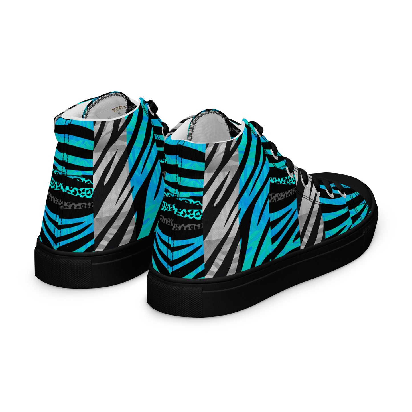 Mens High Top Canvas Shoes Salty Tiger