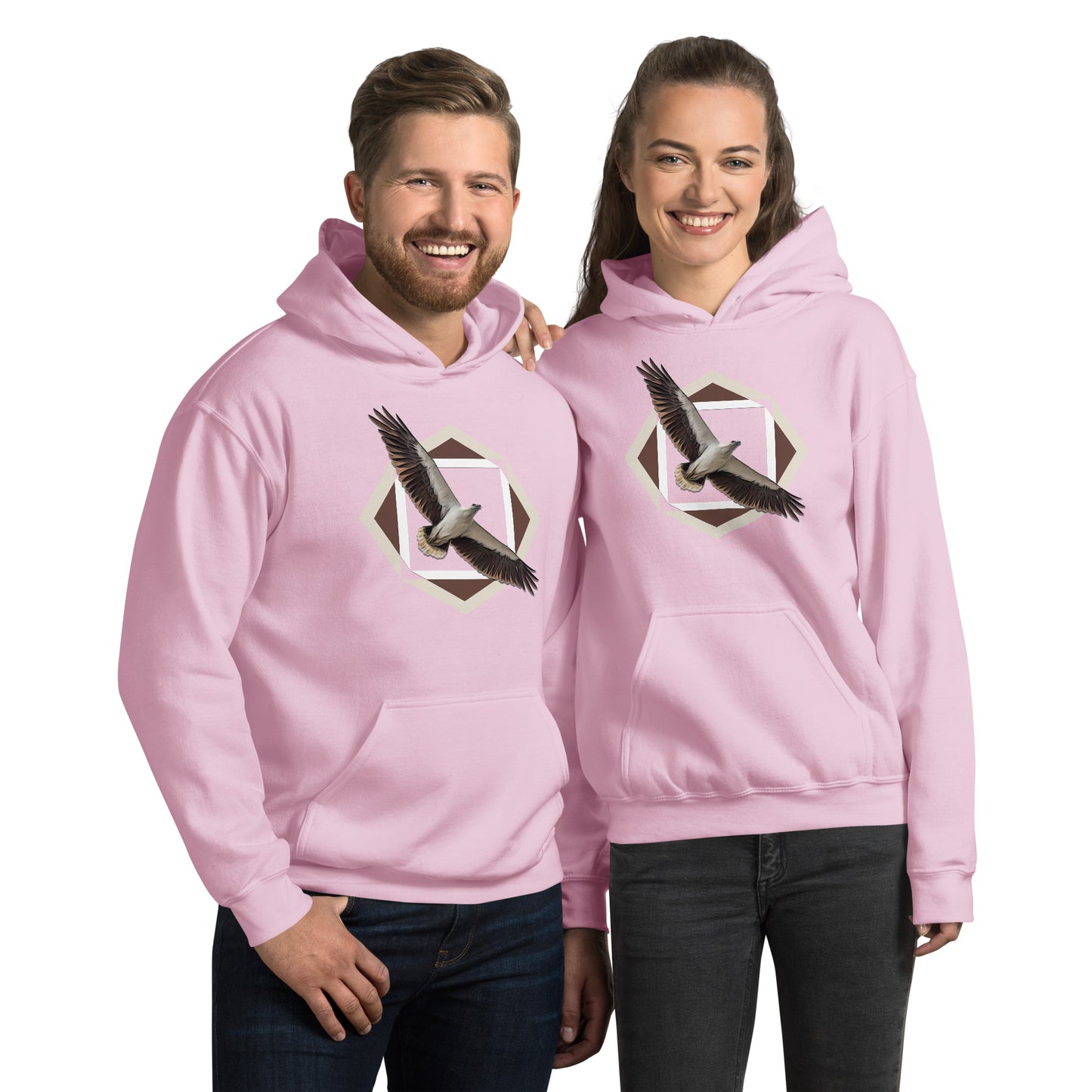 White-bellied Sea-Eagle (Haliaeetus leucogaster) .Unisex Hoodie