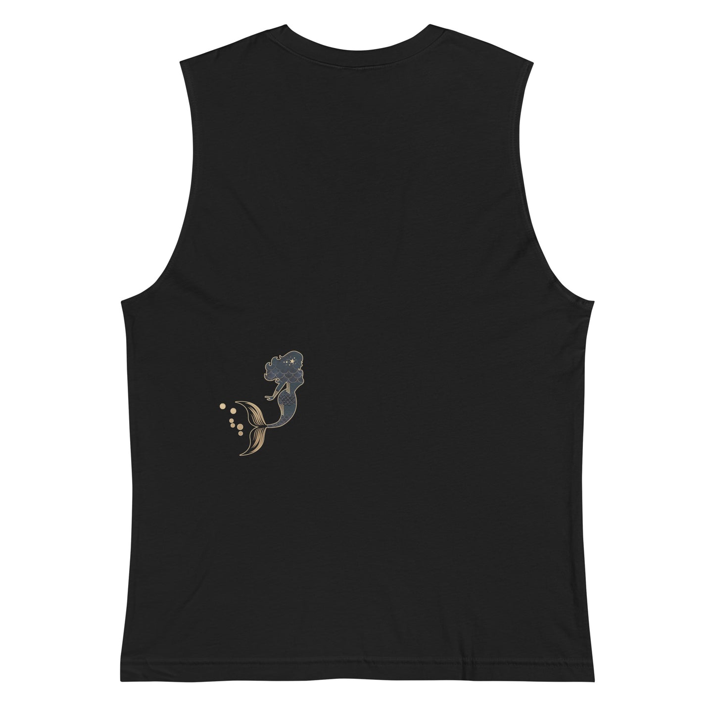 Unisex Eco-Enviro-Friendly and Ethically Sourced Muscle Top Mermaid Pearl