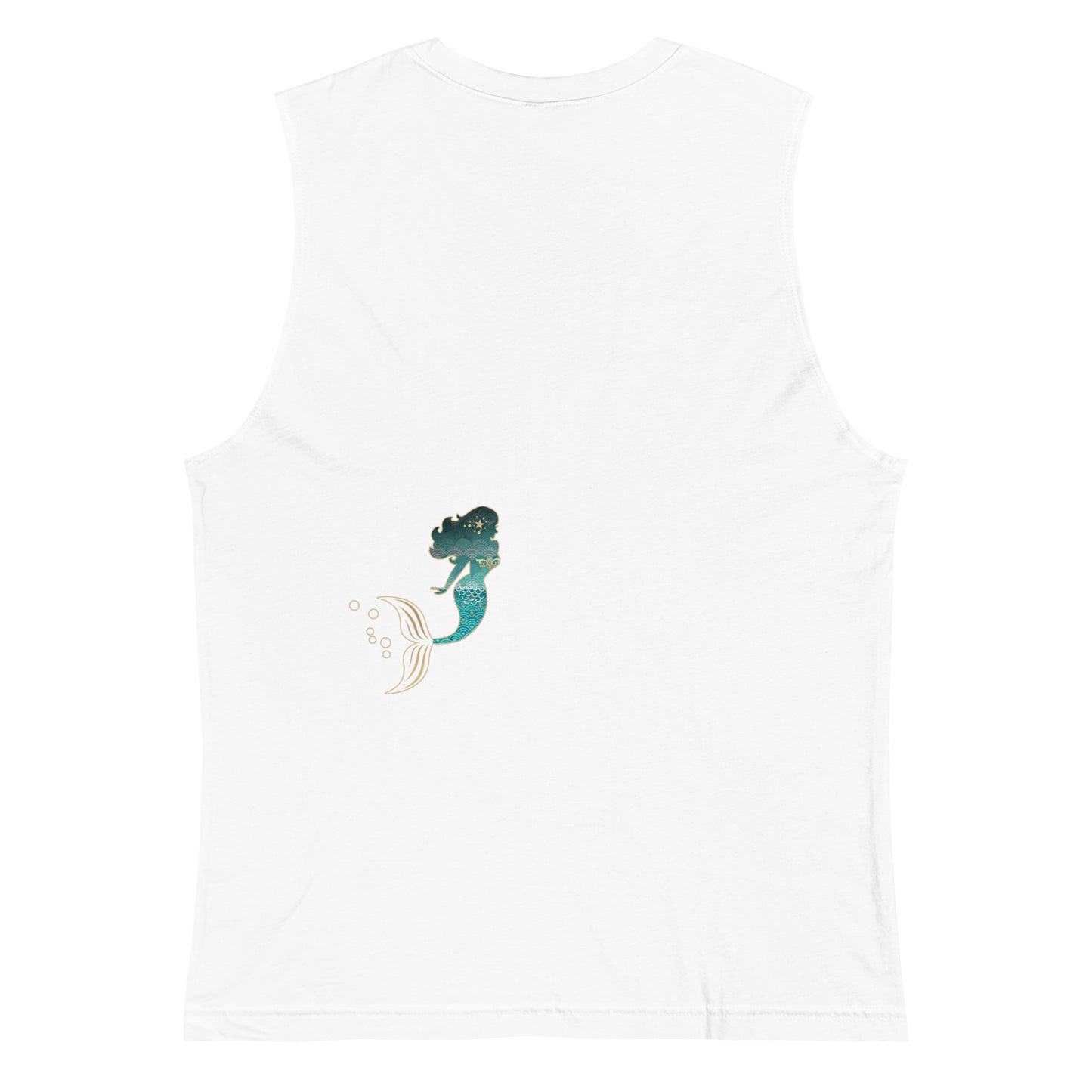 Unisex Eco-Enviro-Friendly and Ethically Sourced Muscle Top Mermaid Asia