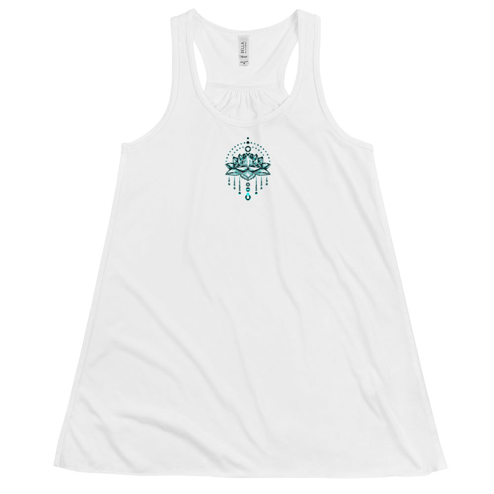 Ladies Eco-Enviro-Friendly & Ethically Sourced Flowy Racerback Tank Ebony S