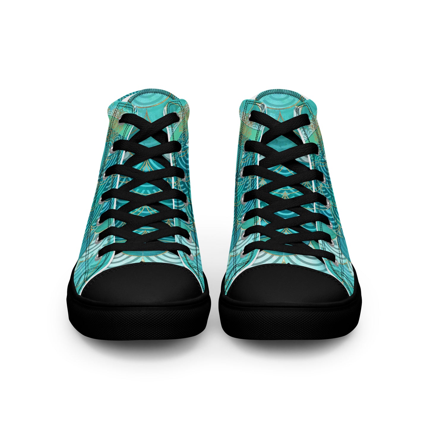 Ladies High Top Canvas Shoes Mermaid Asia