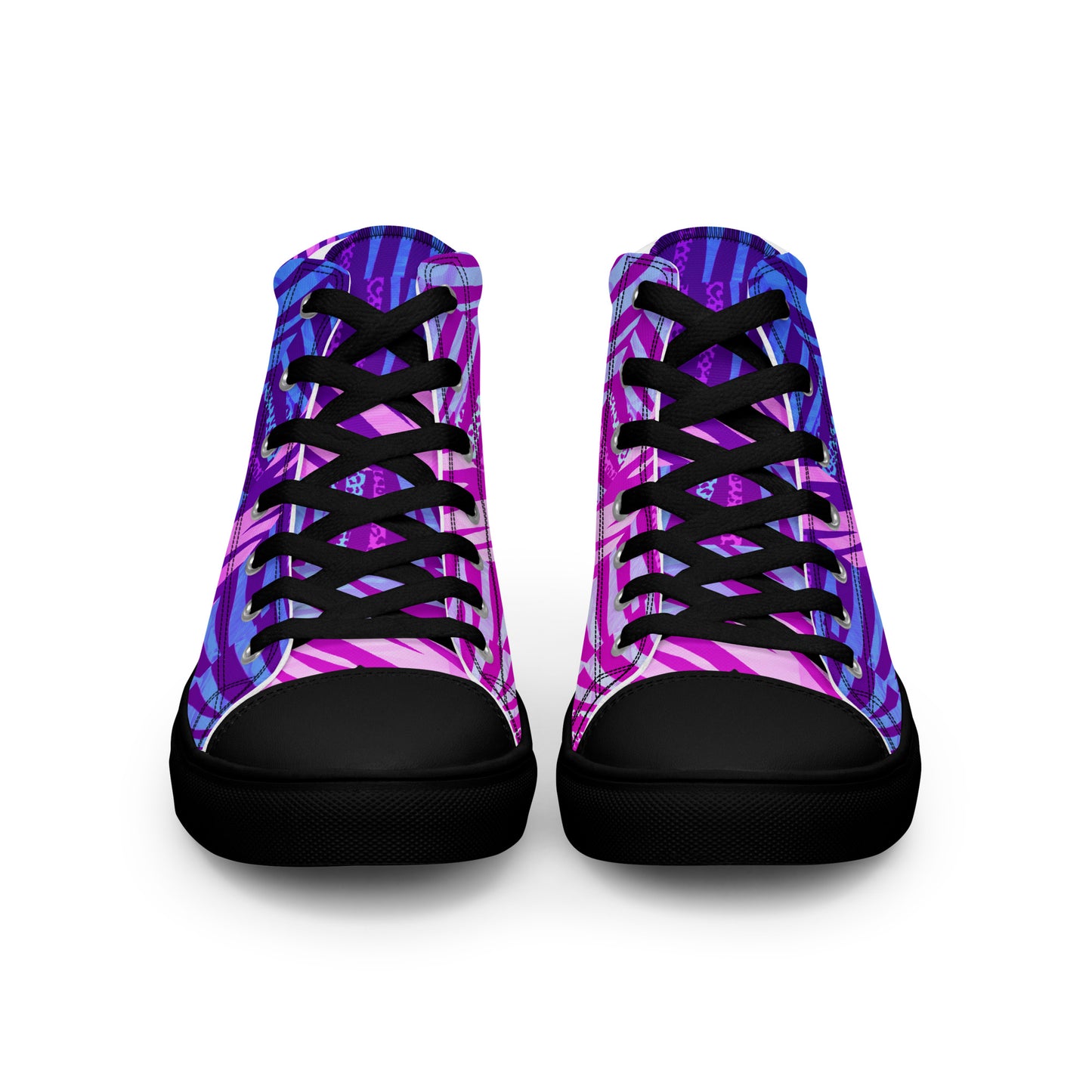 Ladies High Top Canvas Shoes Moon Tiger