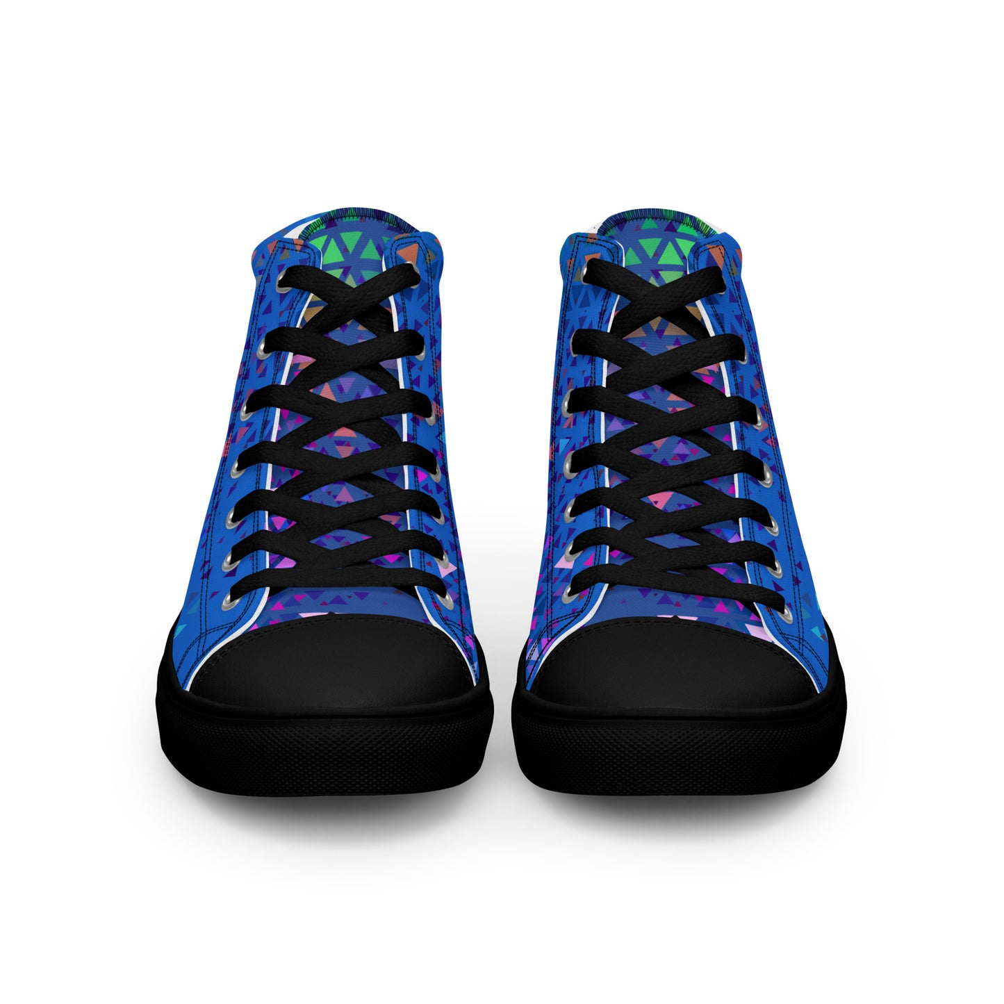 Ladies High Top Canvas Shoes Cyber Tech