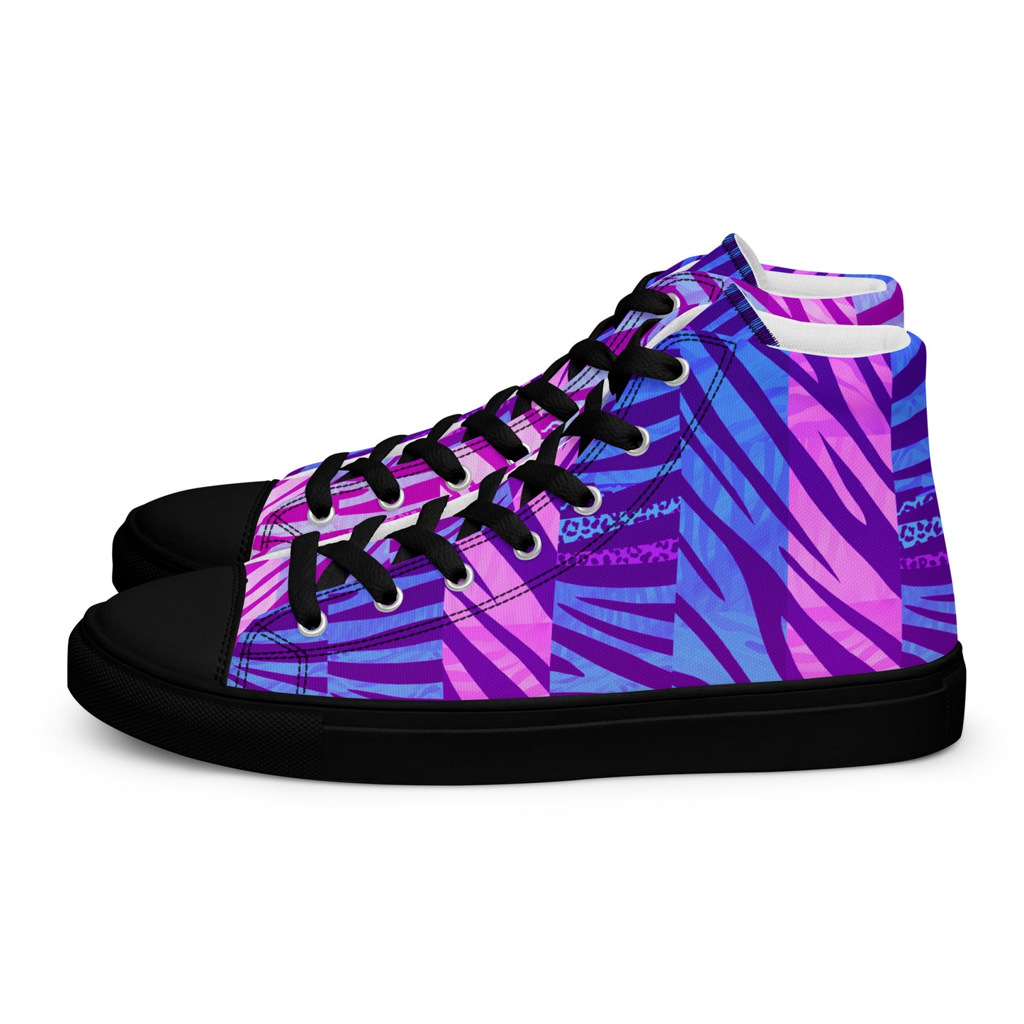 Ladies High Top Canvas Shoes Moon Tiger