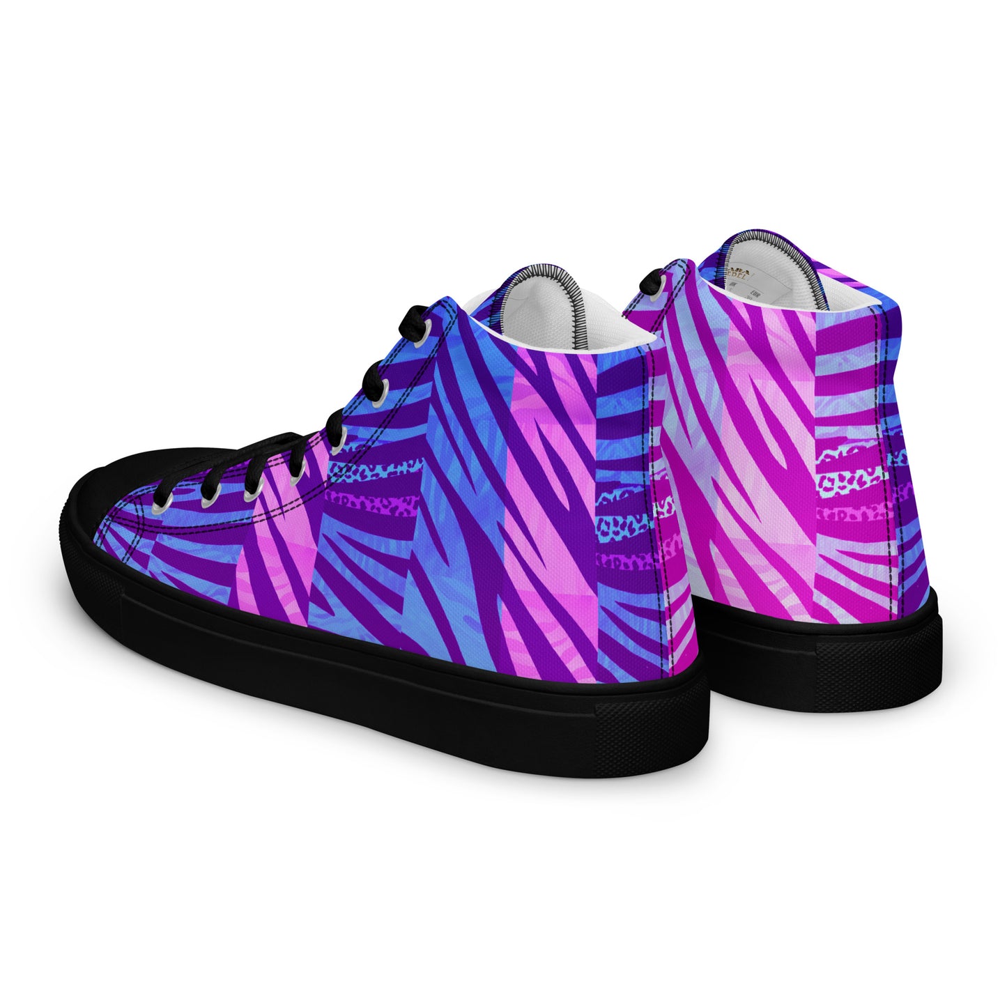 Ladies High Top Canvas Shoes Moon Tiger