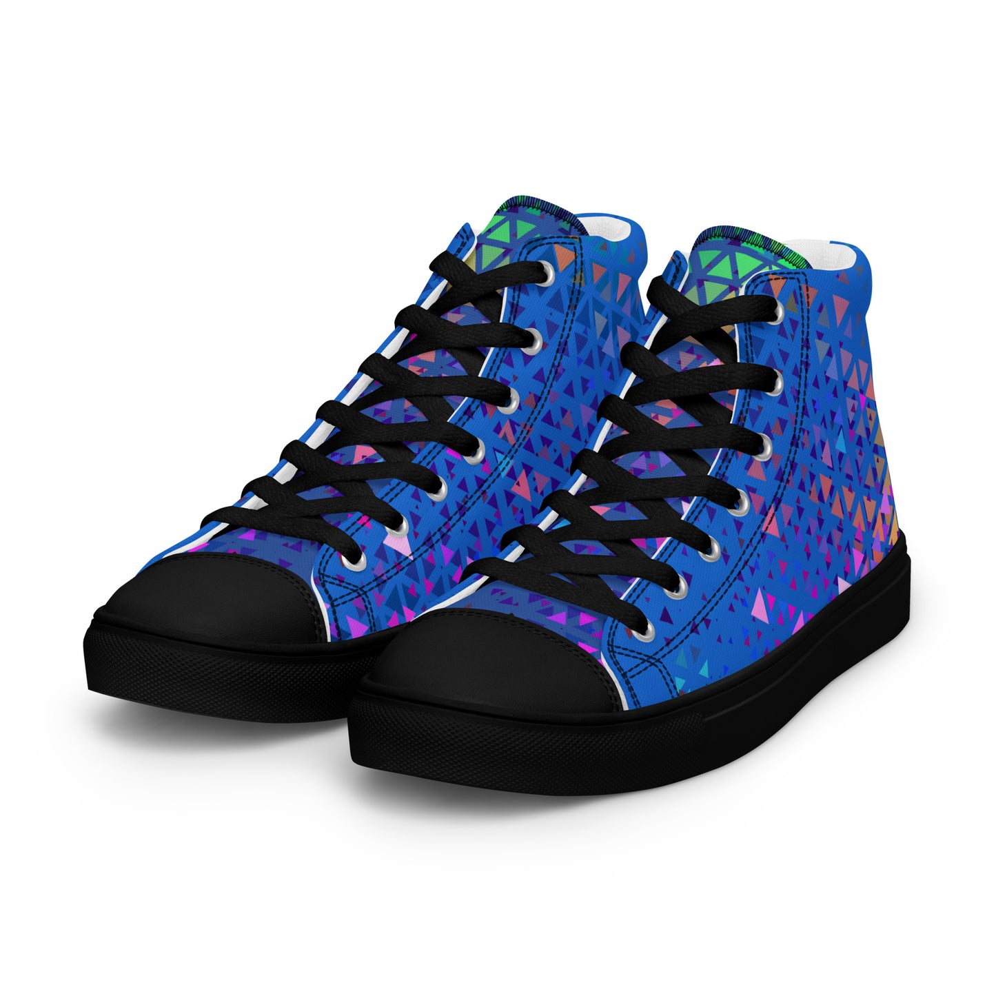 Ladies High Top Canvas Shoes Cyber Tech