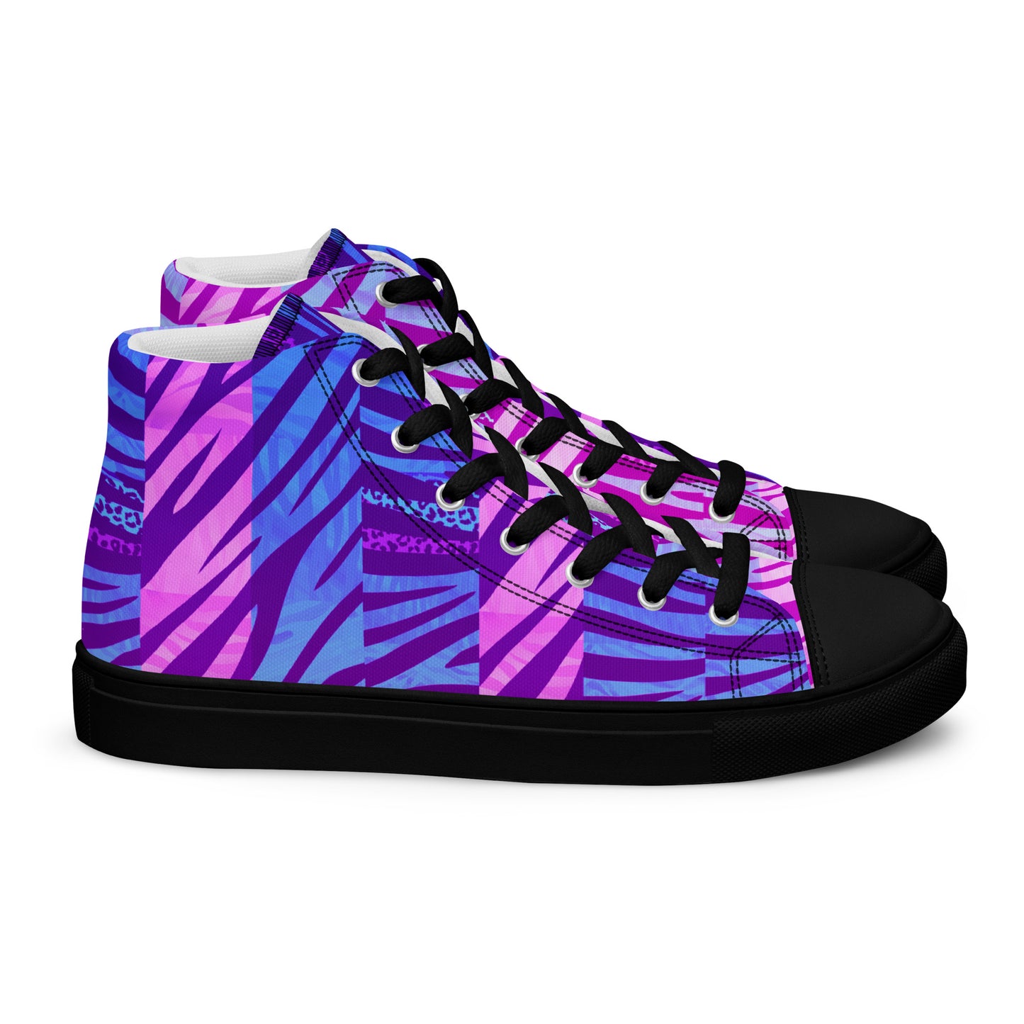 Ladies High Top Canvas Shoes Moon Tiger