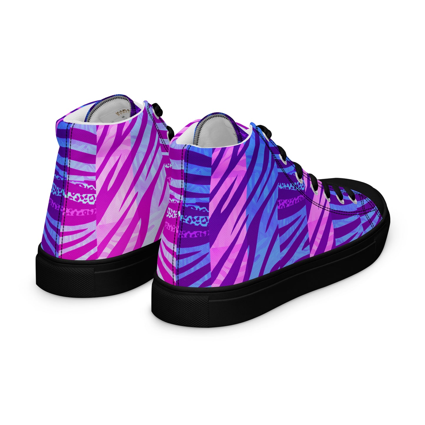 Ladies High Top Canvas Shoes Moon Tiger