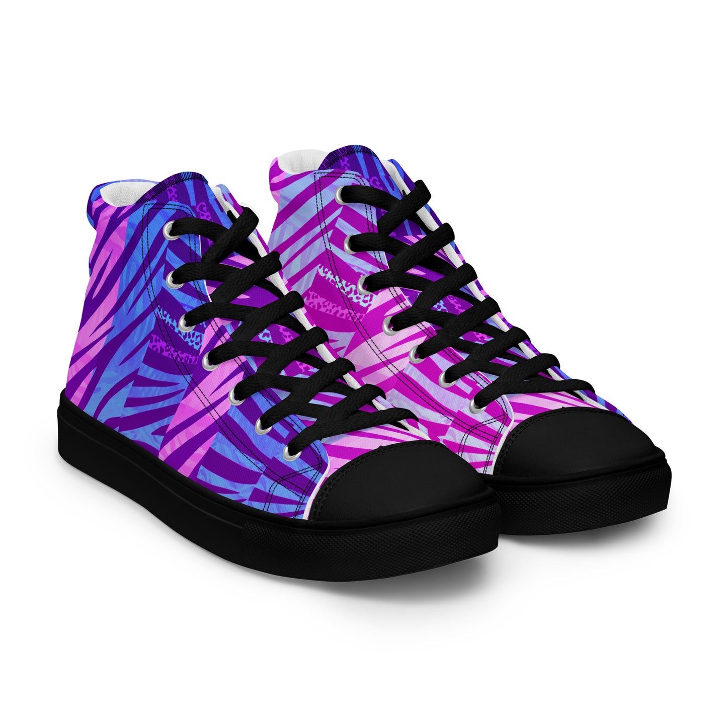 Ladies High Top Canvas Shoes Moon Tiger