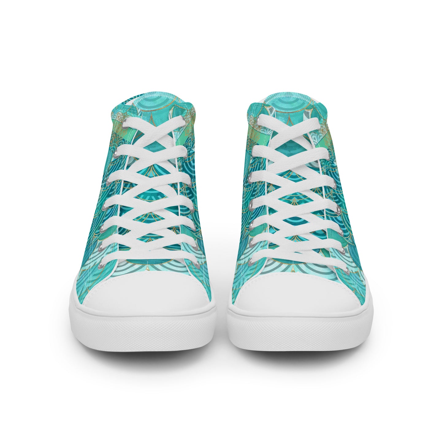 Ladies High Top Canvas Shoes Mermaid Asia