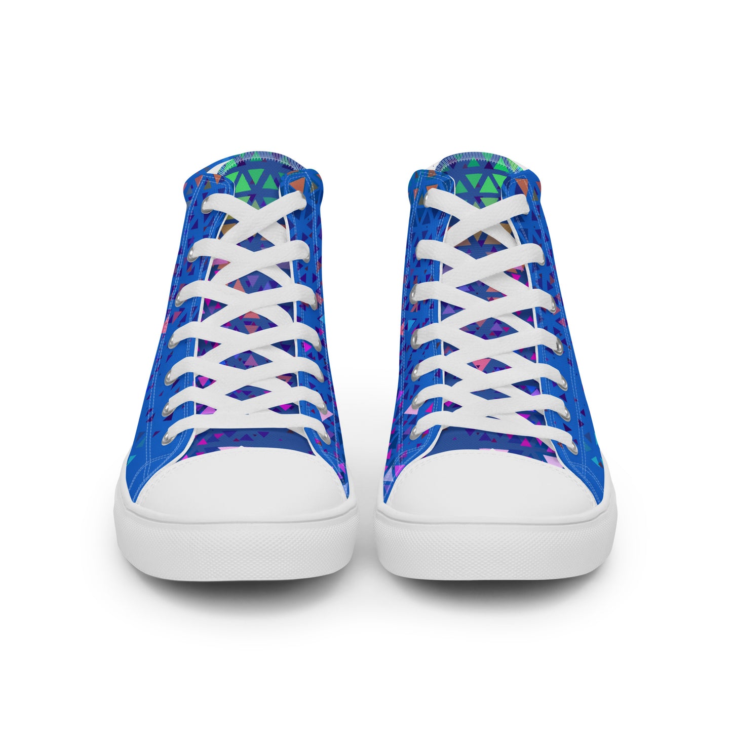 Ladies High Top Canvas Shoes Cyber Tech