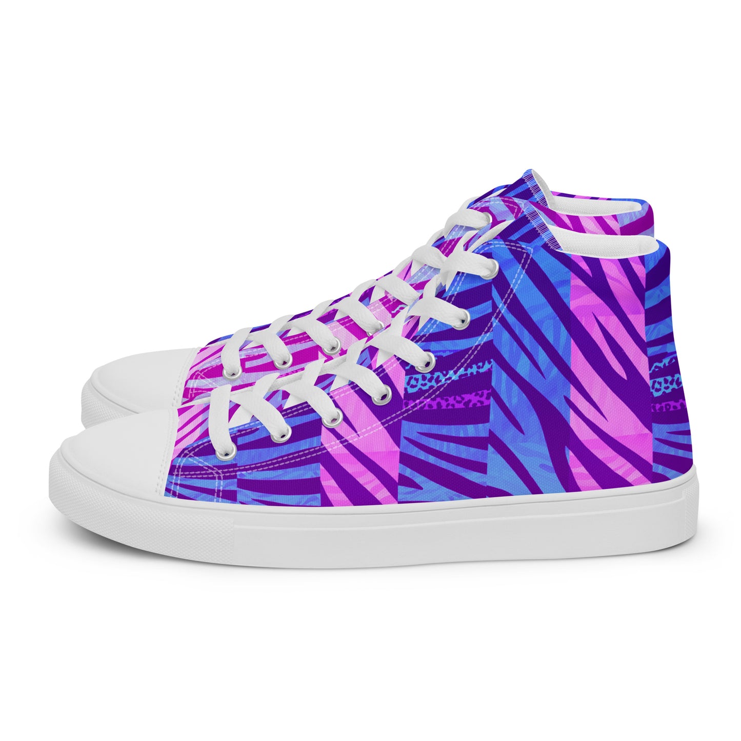 Ladies High Top Canvas Shoes Moon Tiger