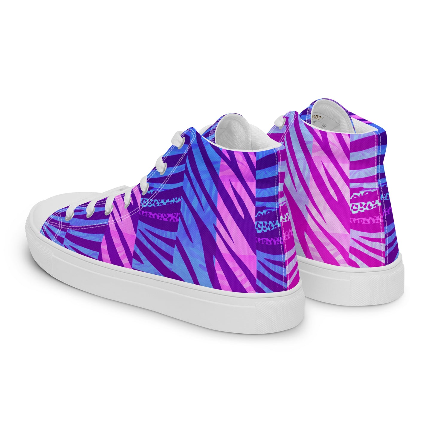 Ladies High Top Canvas Shoes Moon Tiger