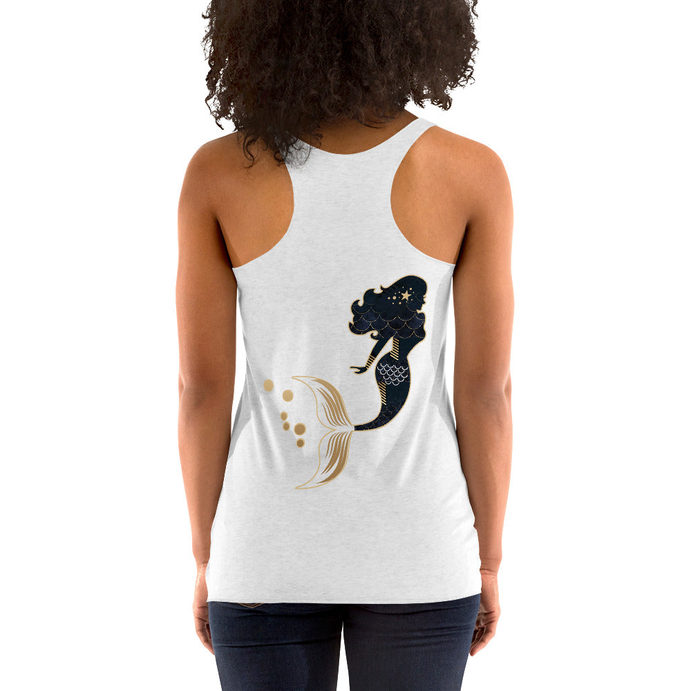 Mermaid Pearl Women's Racerback Tank