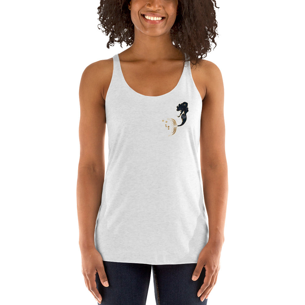 Mermaid Pearl Women's Racerback Tank