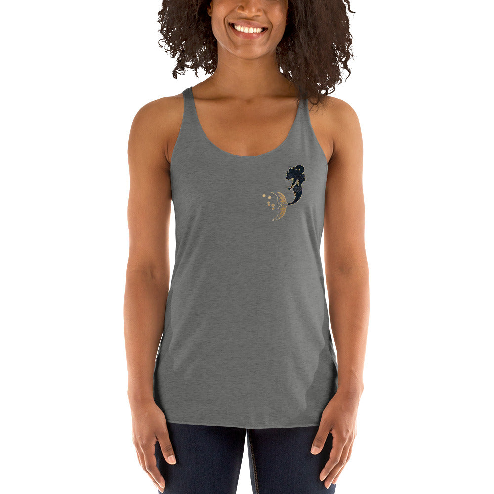 Mermaid Pearl Women's Racerback Tank