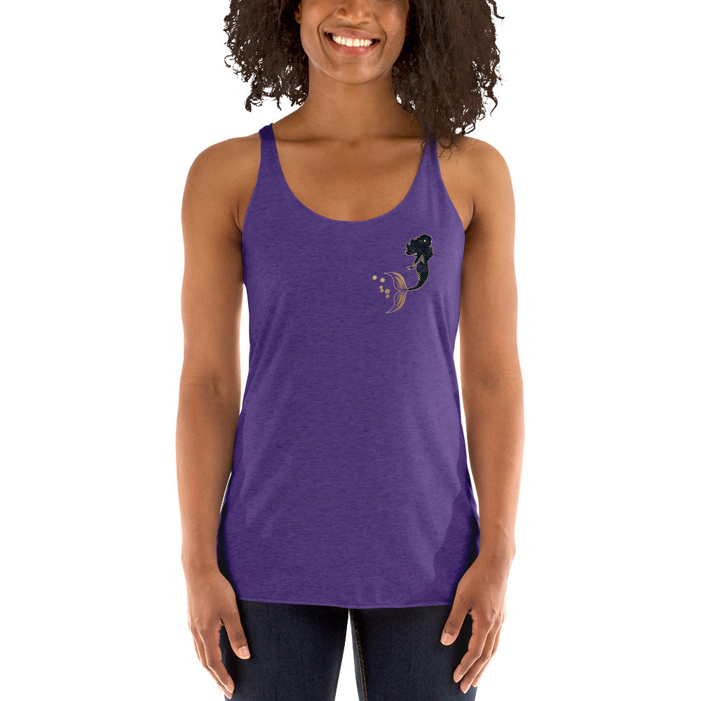 Mermaid Pearl Women's Racerback Tank