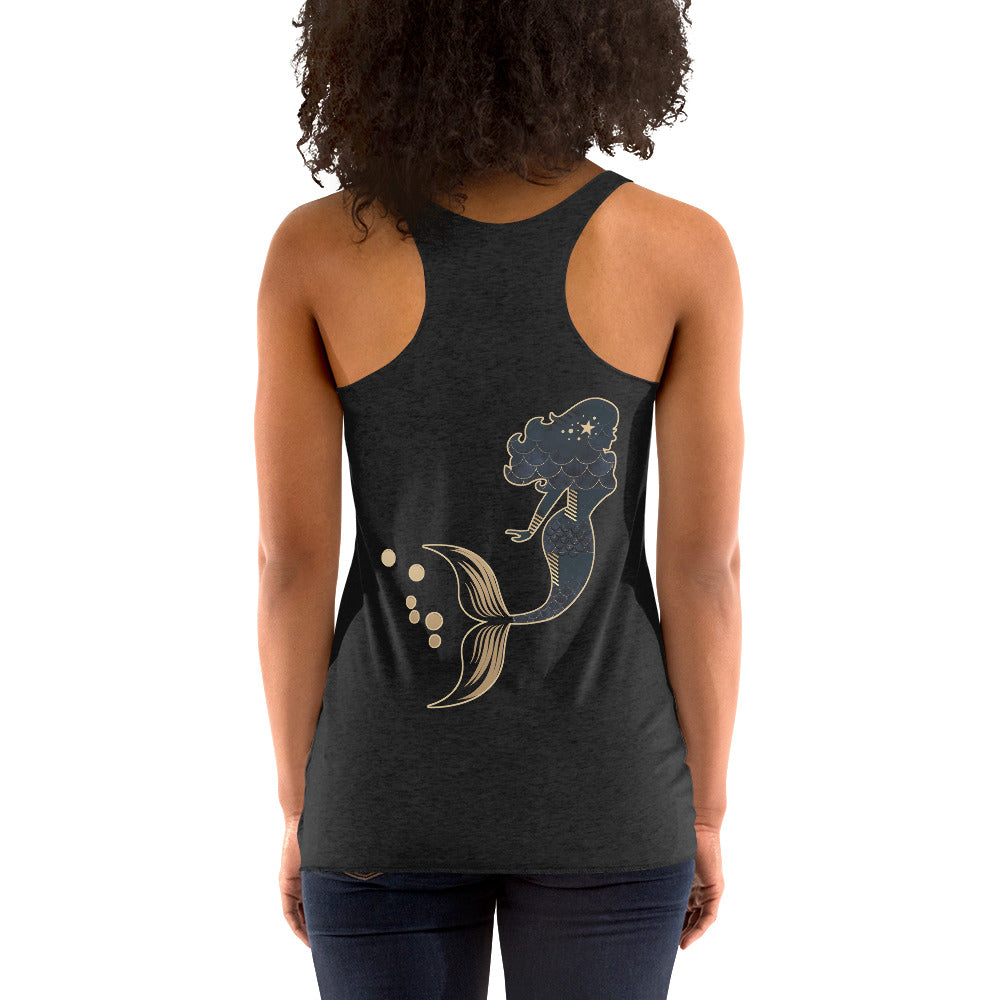 Mermaid Pearl Women's Racerback Tank