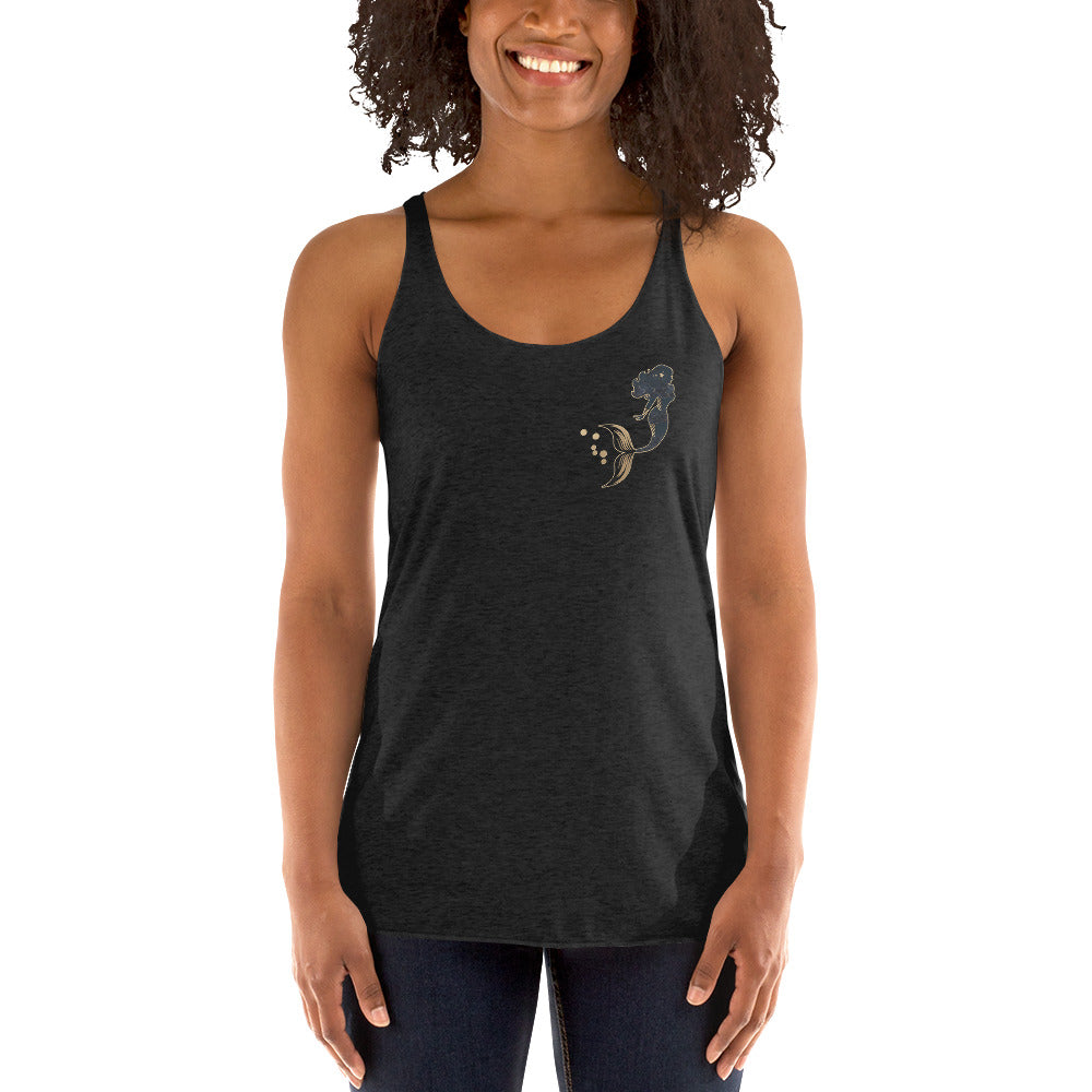 Mermaid Pearl Women's Racerback Tank