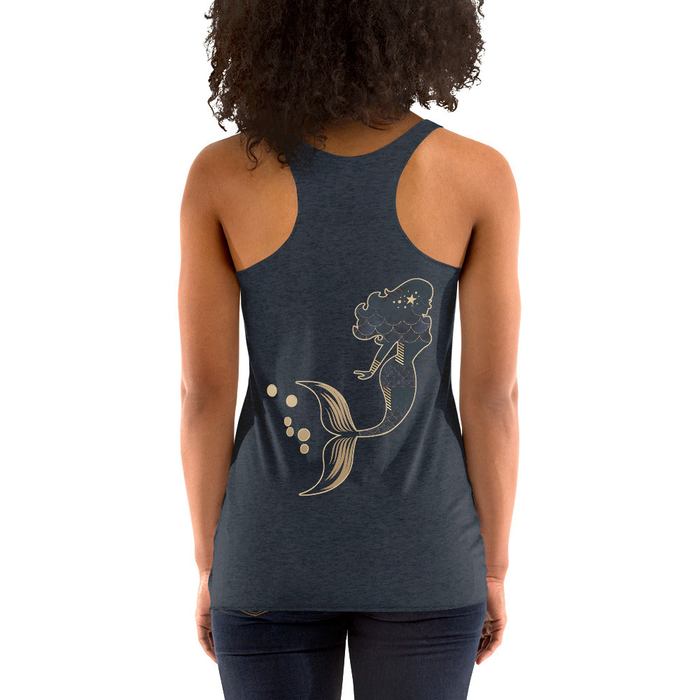 Mermaid Pearl Women's Racerback Tank